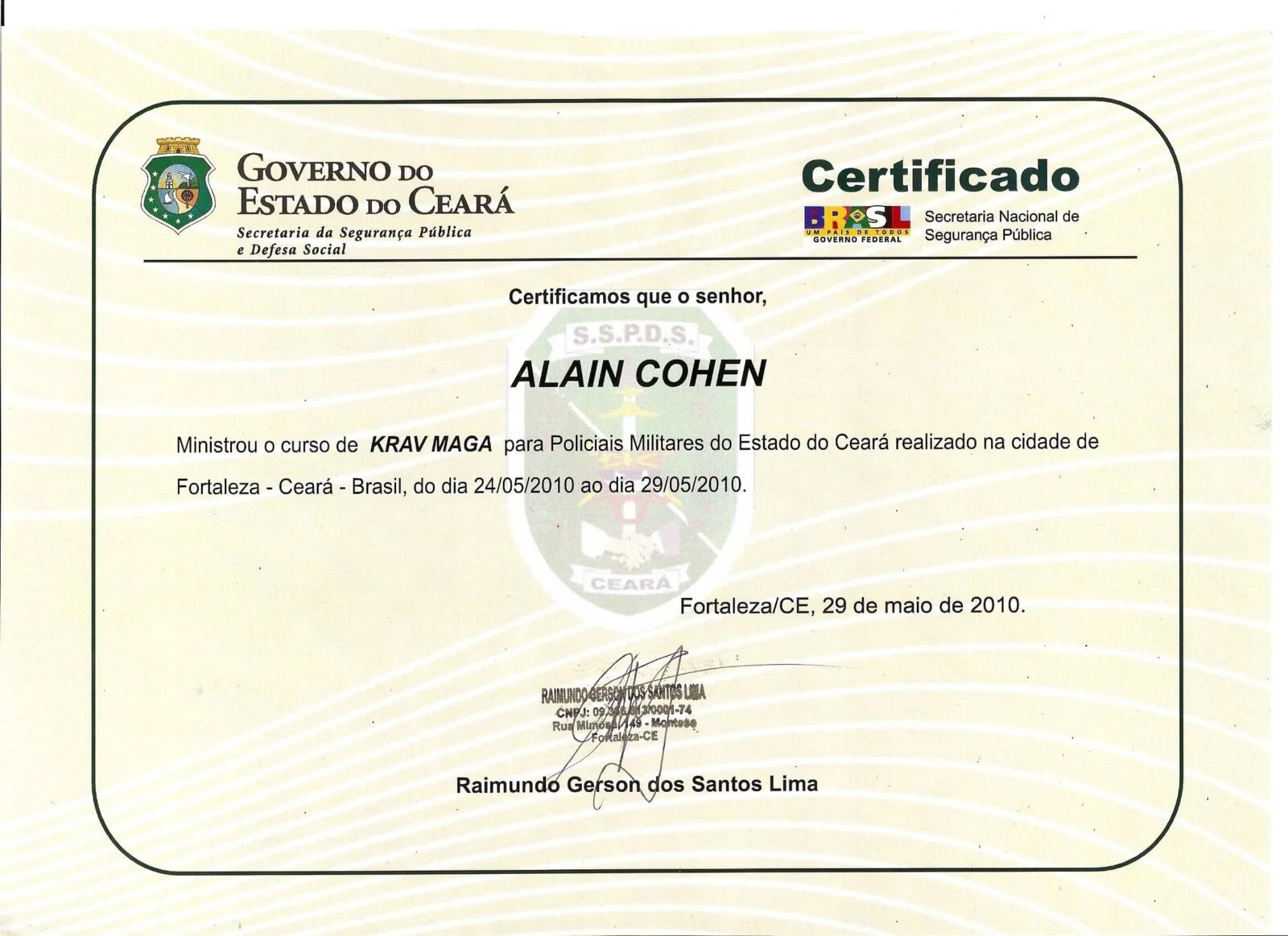BRASIL SECURITY MINISTRY