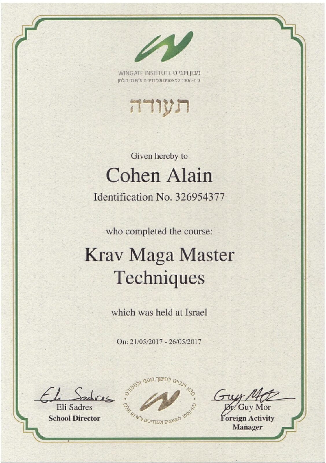 Krav Maga Master