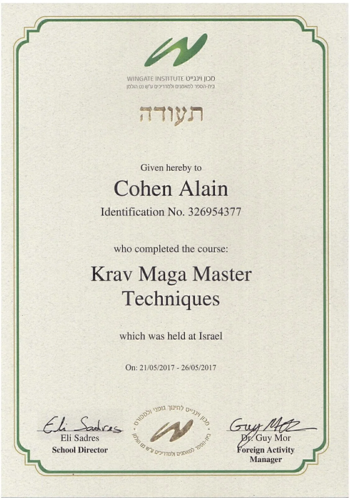 Krav Maga Master