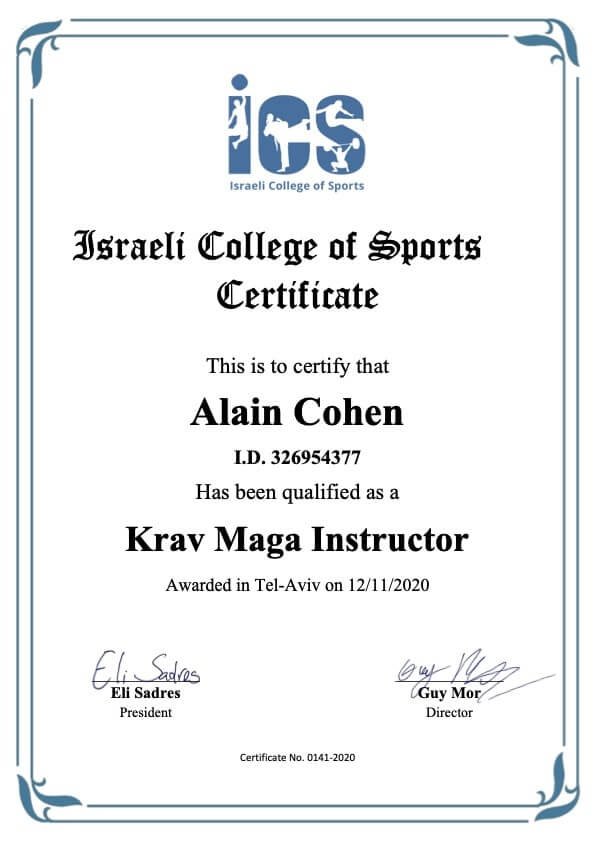 Krav Maga Instructor