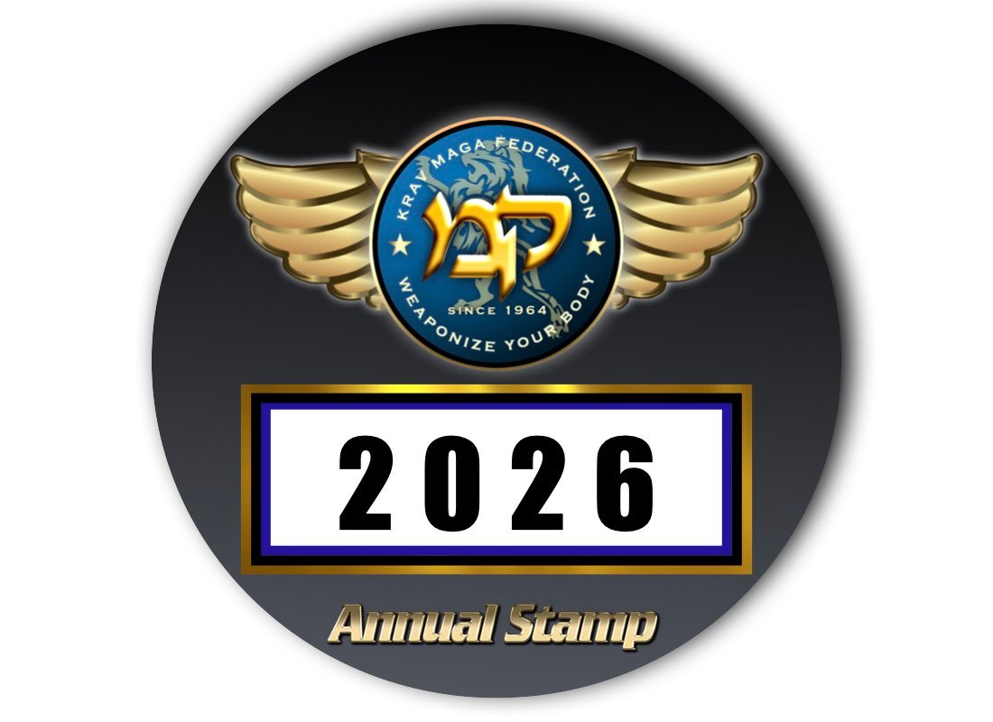 Krav Maga annual stamp