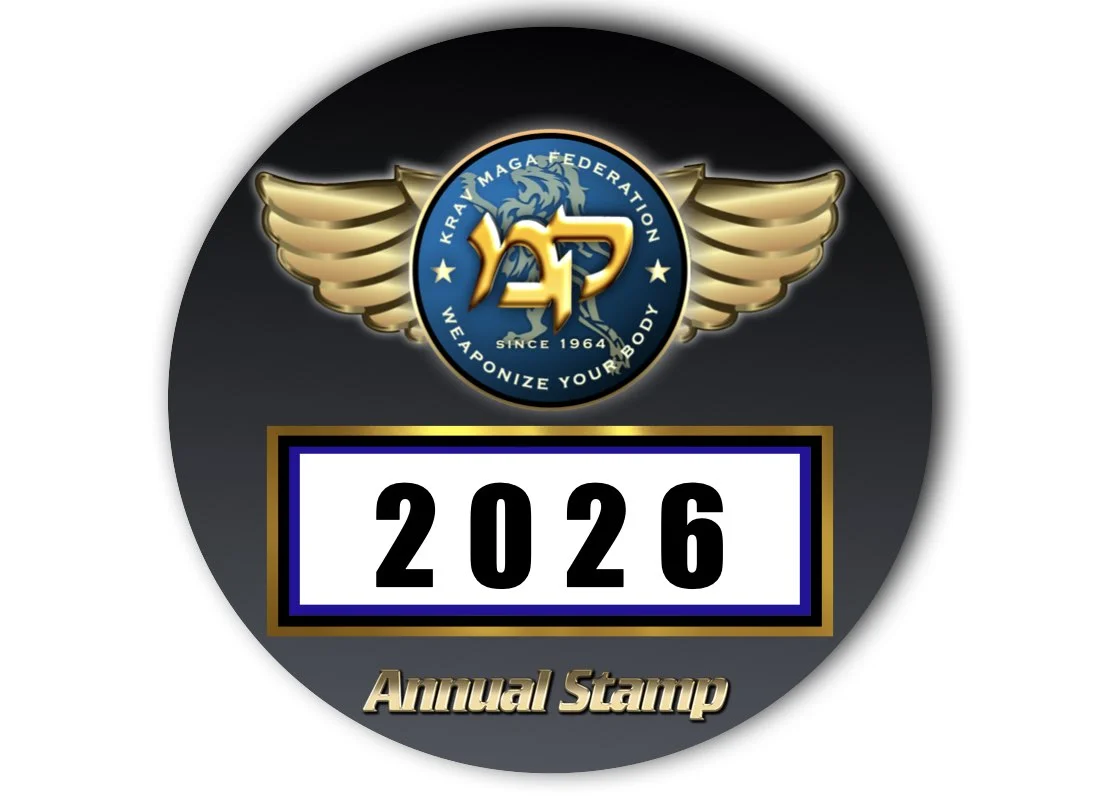 Krav Maga annual stamp